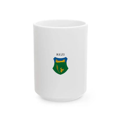 Flag of Rezi (Hungary) White Coffee Mug 15oz - Go Mug Yourself