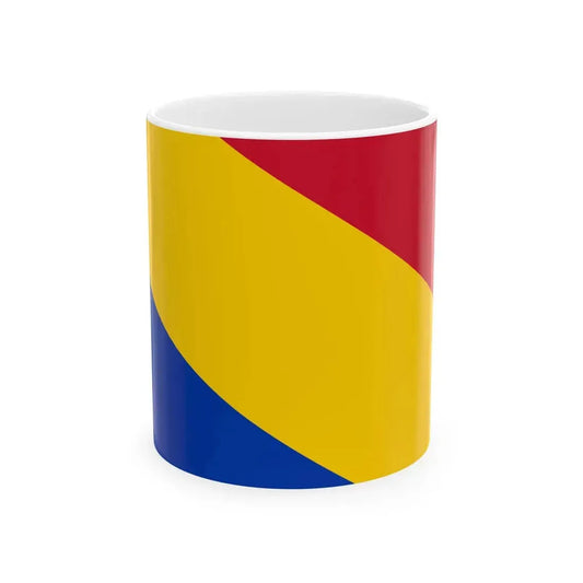 Flag of Rheden (Netherlands) White Coffee Mug 11oz - Go Mug Yourself