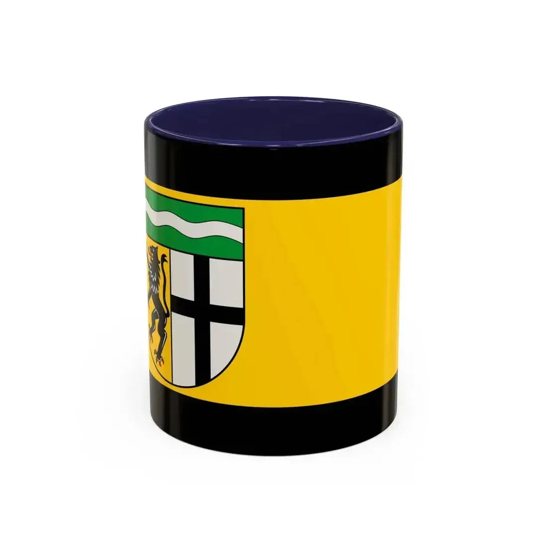 Flag of Rhein Erft Kreis Germany - Accent Coffee Mug 11oz Navy - Go Mug Yourself