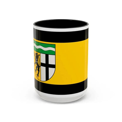 Flag of Rhein Erft Kreis Germany - Accent Coffee Mug 15oz Black - Go Mug Yourself