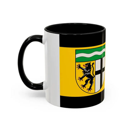 Flag of Rhein Erft Kreis Germany - Accent Coffee Mug - Go Mug Yourself