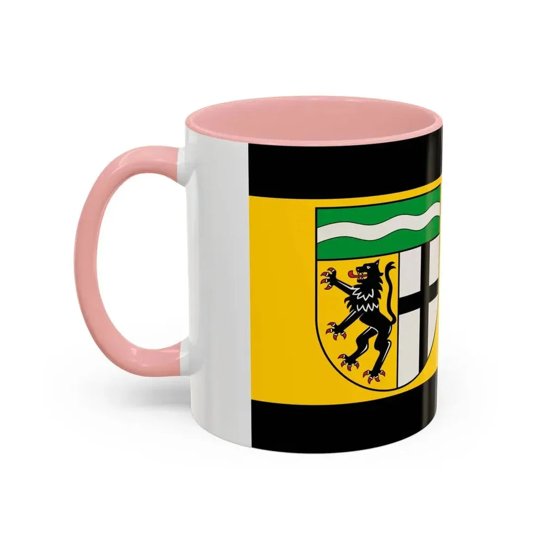 Flag of Rhein Erft Kreis Germany - Accent Coffee Mug - Go Mug Yourself