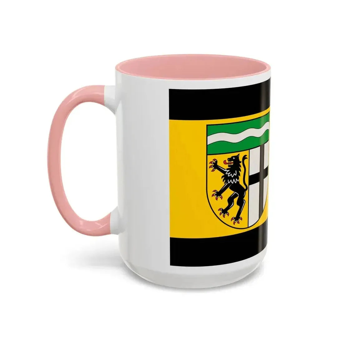 Flag of Rhein Erft Kreis Germany - Accent Coffee Mug - Go Mug Yourself