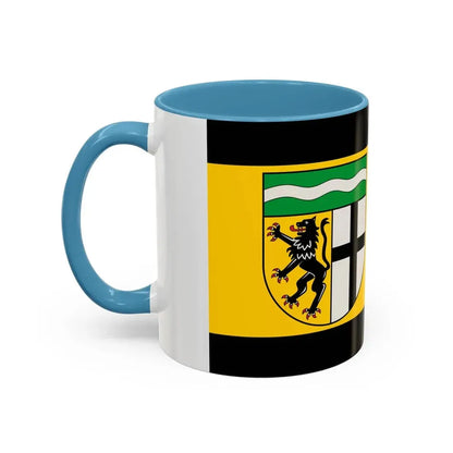 Flag of Rhein Erft Kreis Germany - Accent Coffee Mug - Go Mug Yourself
