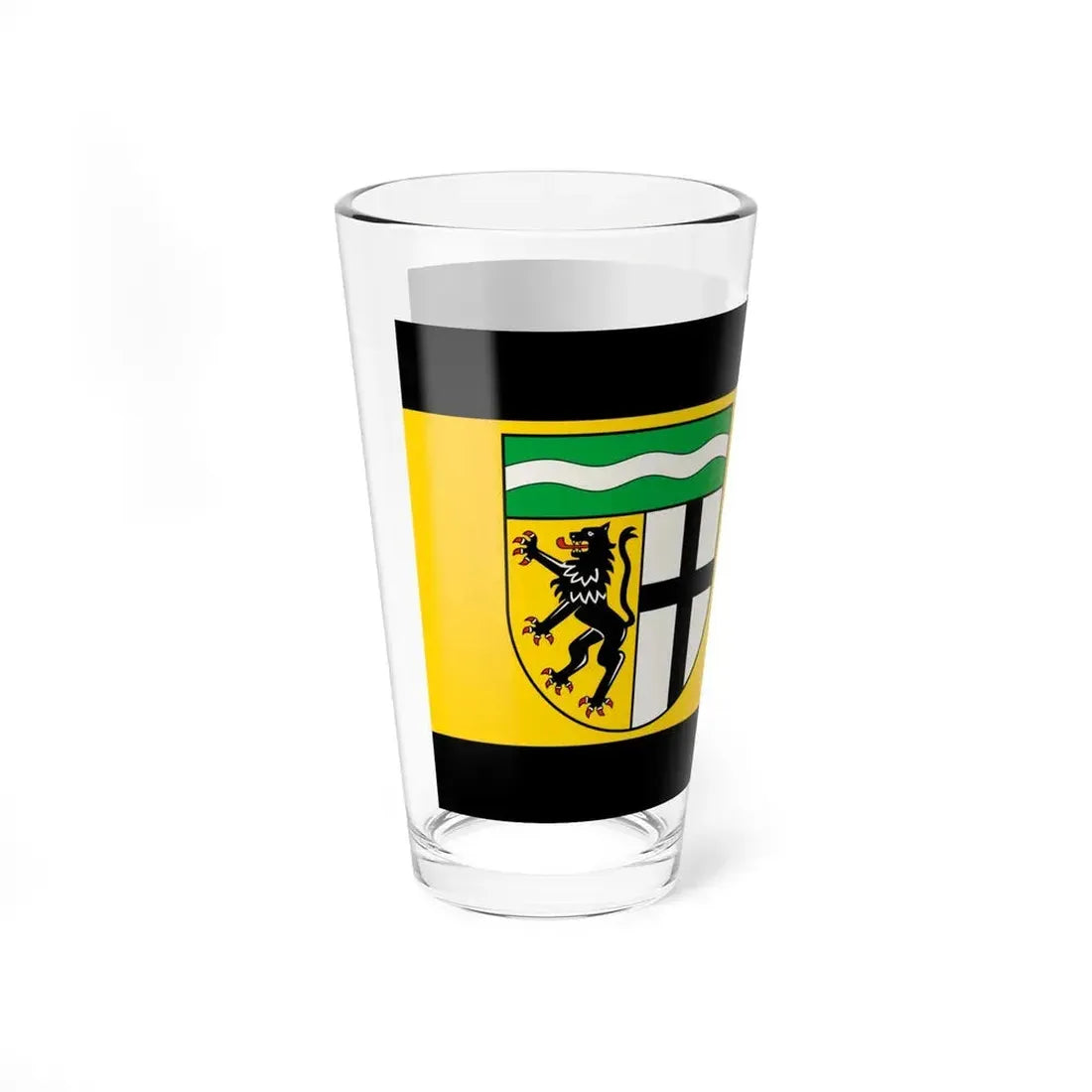 Flag of Rhein Erft Kreis Germany - Pint Glass 16oz - Go Mug Yourself