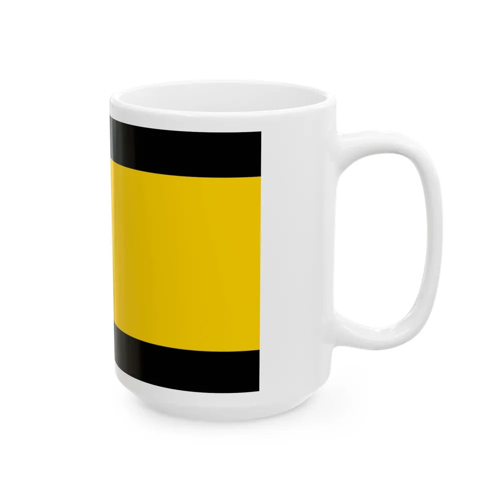 Flag of Rhein Erft Kreis Germany - White Coffee Mug-Go Mug Yourself