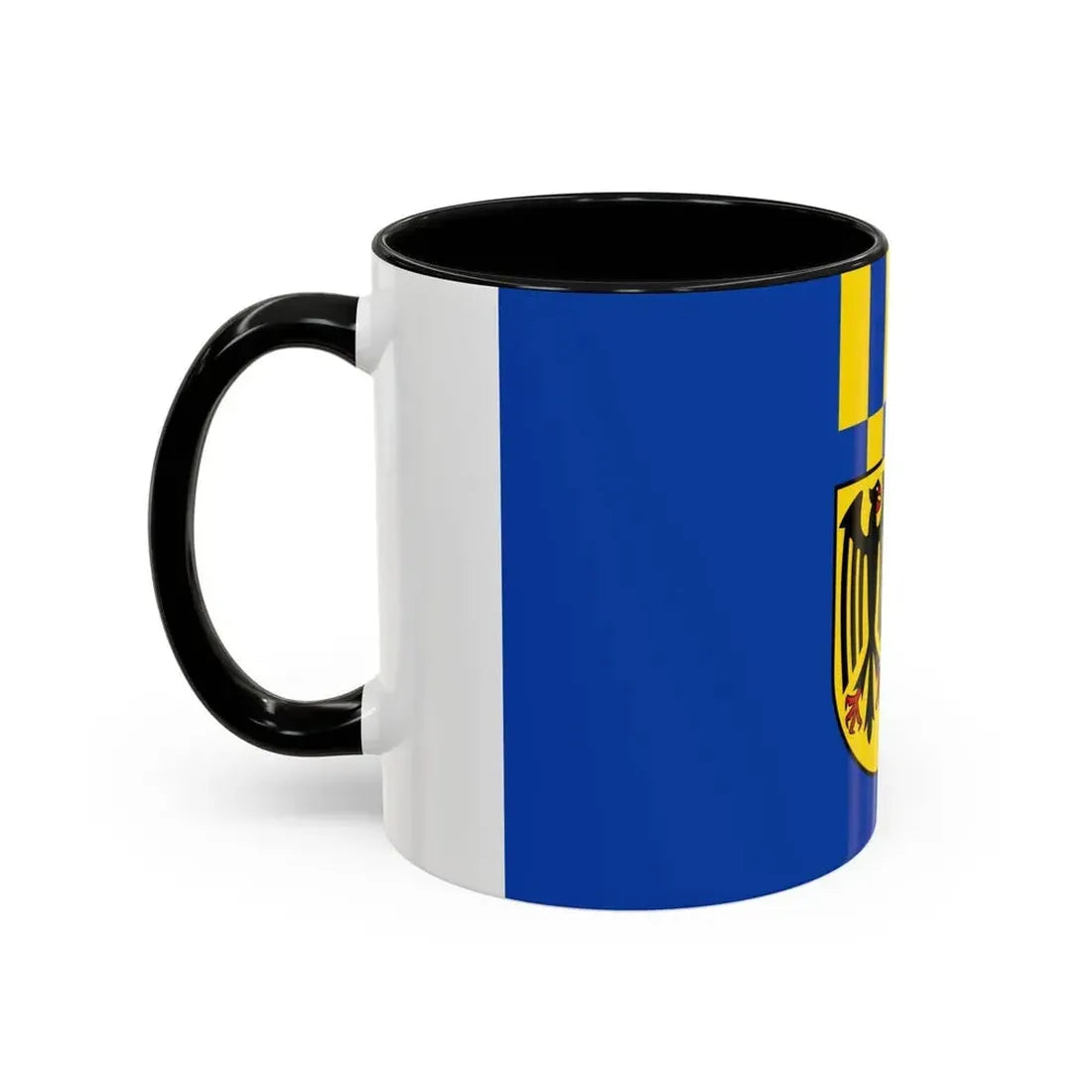 Flag of Rhein Hunsrueck Kreis Germany - Accent Coffee Mug - Go Mug Yourself