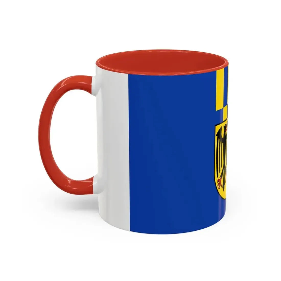 Flag of Rhein Hunsrueck Kreis Germany - Accent Coffee Mug - Go Mug Yourself