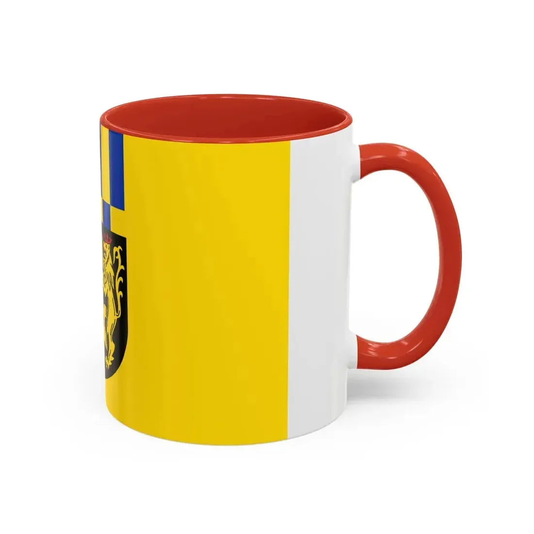Flag of Rhein Hunsrueck Kreis Germany - Accent Coffee Mug - Go Mug Yourself