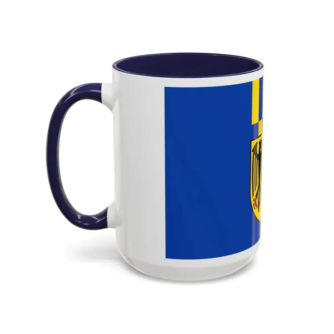Flag of Rhein Hunsrueck Kreis Germany - Accent Coffee Mug - Go Mug Yourself