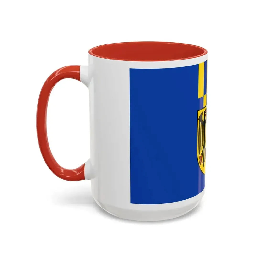 Flag of Rhein Hunsrueck Kreis Germany - Accent Coffee Mug - Go Mug Yourself