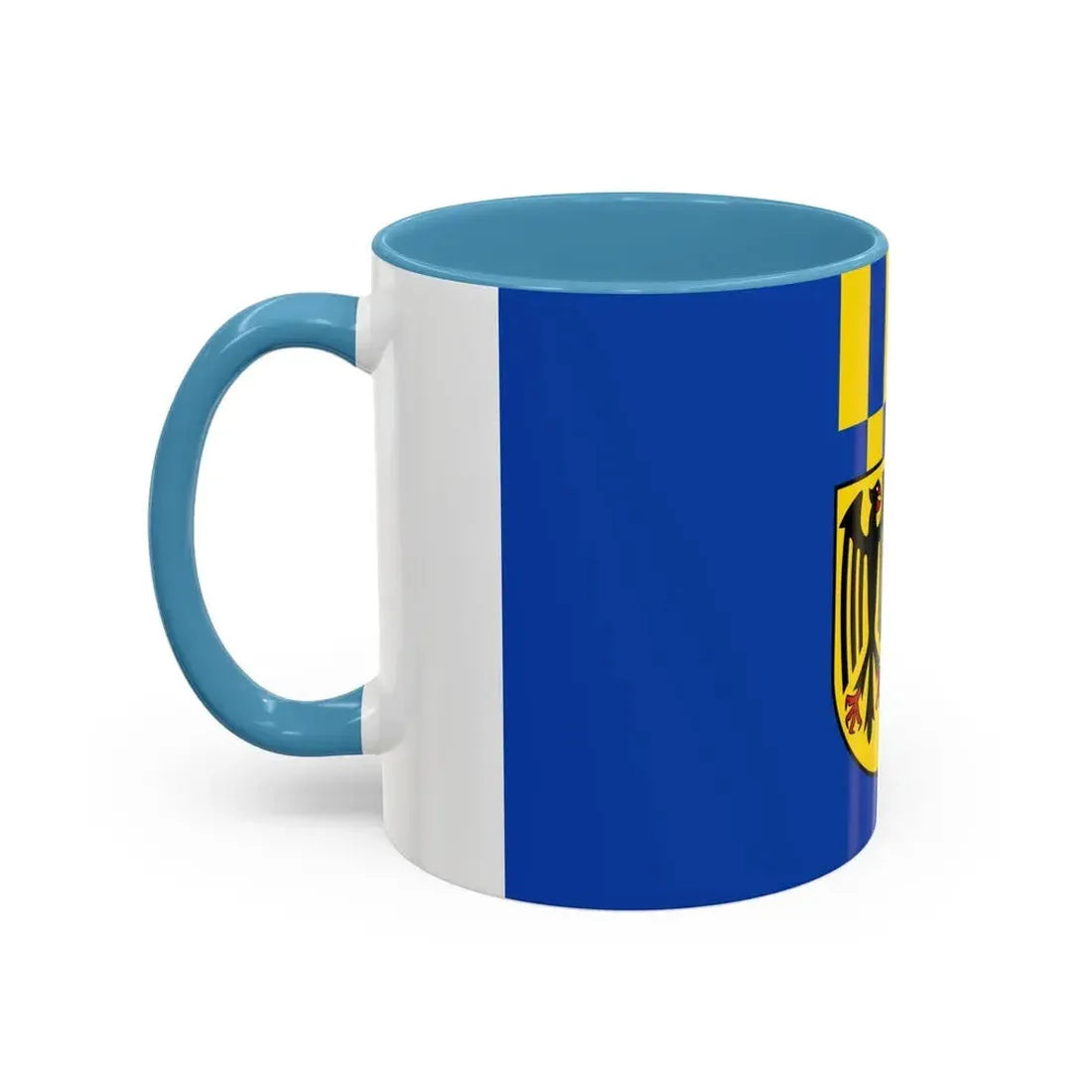 Flag of Rhein Hunsrueck Kreis Germany - Accent Coffee Mug - Go Mug Yourself