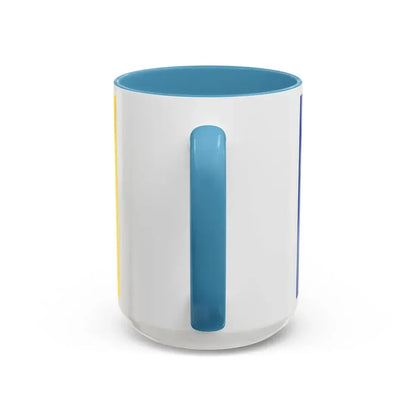 Flag of Rhein Hunsrueck Kreis Germany - Accent Coffee Mug - Go Mug Yourself