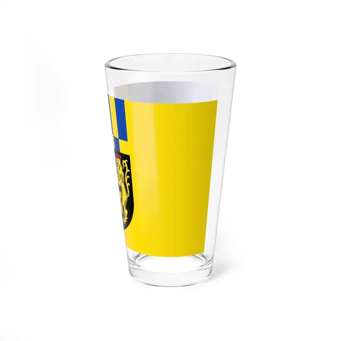 Flag of Rhein Hunsrueck Kreis Germany - Pint Glass 16oz - Go Mug Yourself