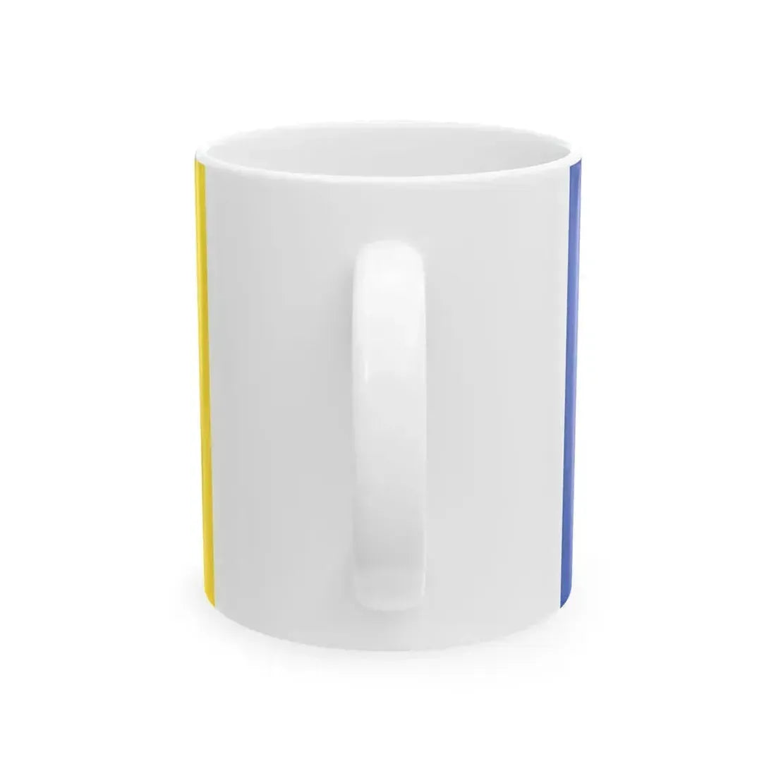 Flag of Rhein Hunsrueck Kreis Germany - White Coffee Mug - Go Mug Yourself