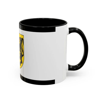 Flag of Rhein Kreises Neuss Germany - Accent Coffee Mug - Go Mug Yourself