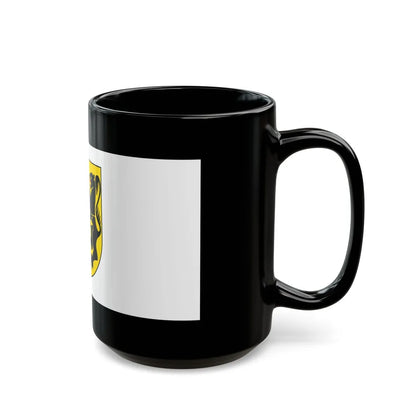 Flag of Rhein Kreises Neuss Germany - Black Coffee Mug - Go Mug Yourself