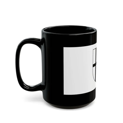 Flag of Rhein Kreises Neuss Germany - Black Coffee Mug - Go Mug Yourself