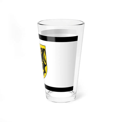 Flag of Rhein Kreises Neuss Germany - Pint Glass 16oz - Go Mug Yourself
