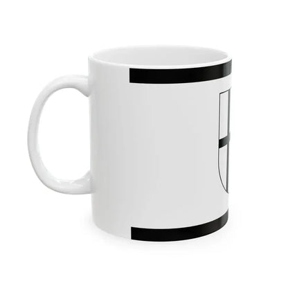 Flag of Rhein Kreises Neuss Germany - White Coffee Mug - Go Mug Yourself