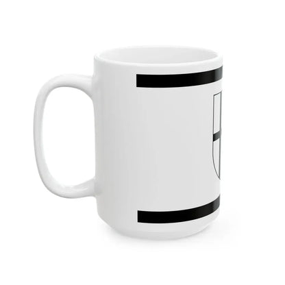 Flag of Rhein Kreises Neuss Germany - White Coffee Mug - Go Mug Yourself