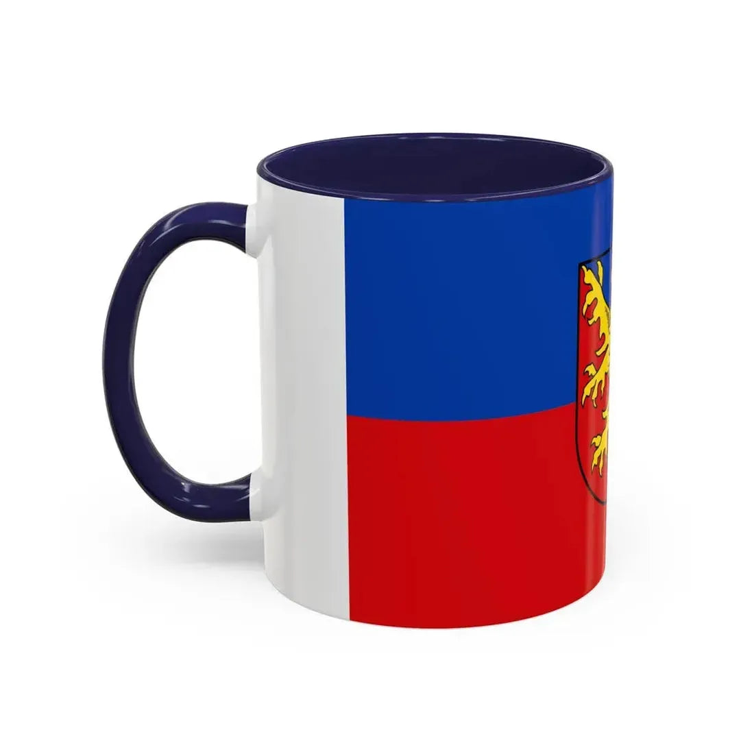 Flag of Rhein Lahn Kreis Germany - Accent Coffee Mug - Go Mug Yourself