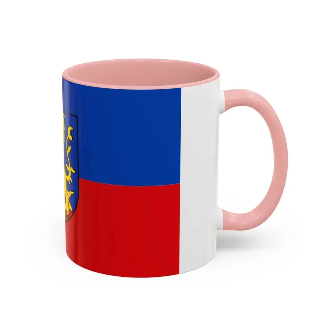 Flag of Rhein Lahn Kreis Germany - Accent Coffee Mug - Go Mug Yourself