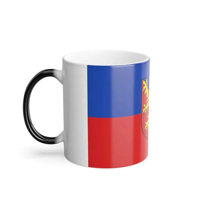 Flag of Rhein Lahn Kreis Germany - Color Changing Coffee Mug - Go Mug Yourself