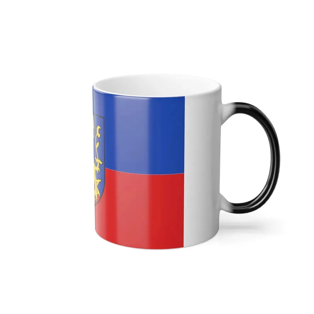 Flag of Rhein Lahn Kreis Germany - Color Changing Coffee Mug - Go Mug Yourself