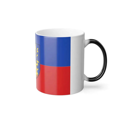 Flag of Rhein Lahn Kreis Germany - Color Changing Coffee Mug - Go Mug Yourself