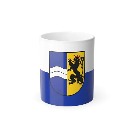 Flag of Rhein Neckar Kreis Germany - Color Changing Coffee Mug 11oz - Go Mug Yourself
