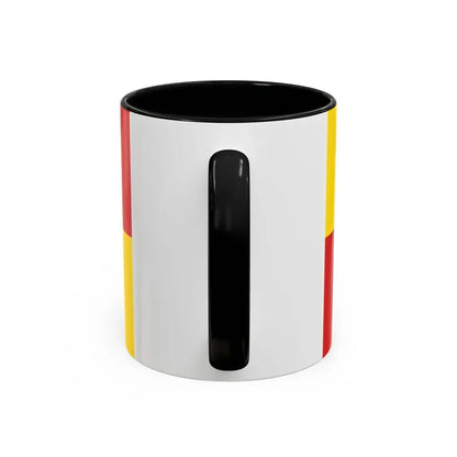 Flag of Rhein Pfalz Kreis Germany - Accent Coffee Mug - Go Mug Yourself
