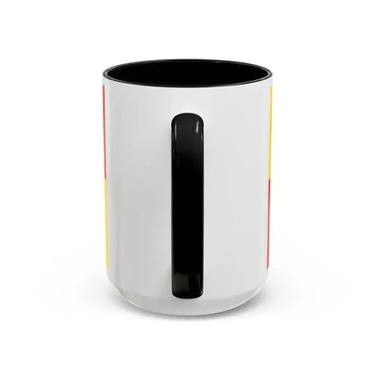 Flag of Rhein Pfalz Kreis Germany - Accent Coffee Mug - Go Mug Yourself