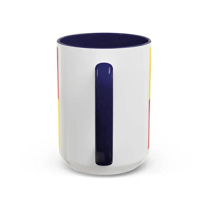 Flag of Rhein Pfalz Kreis Germany - Accent Coffee Mug - Go Mug Yourself
