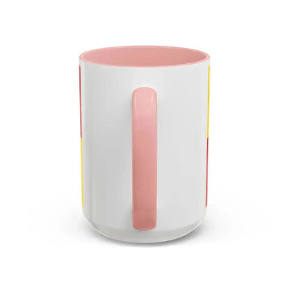Flag of Rhein Pfalz Kreis Germany - Accent Coffee Mug - Go Mug Yourself
