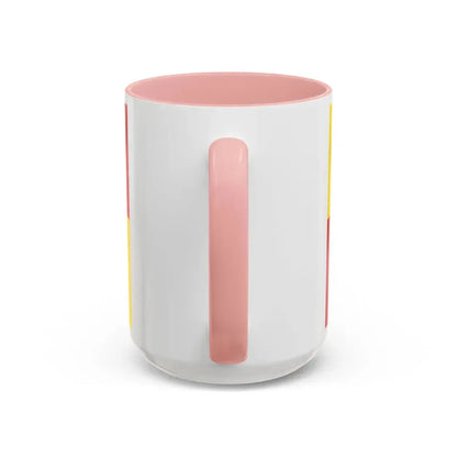 Flag of Rhein Pfalz Kreis Germany - Accent Coffee Mug - Go Mug Yourself
