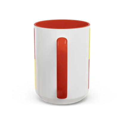 Flag of Rhein Pfalz Kreis Germany - Accent Coffee Mug - Go Mug Yourself