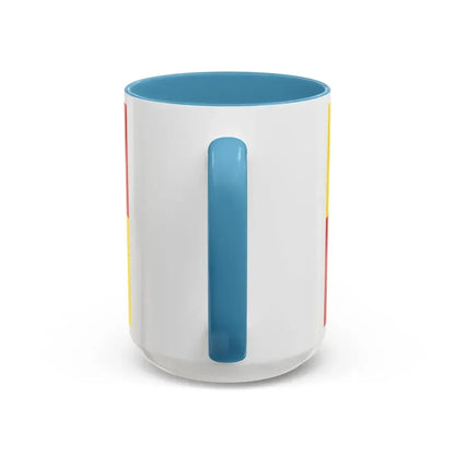 Flag of Rhein Pfalz Kreis Germany - Accent Coffee Mug - Go Mug Yourself