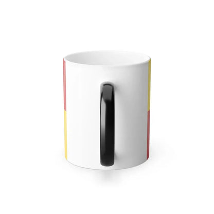 Flag of Rhein Pfalz Kreis Germany - Color Changing Coffee Mug - Go Mug Yourself