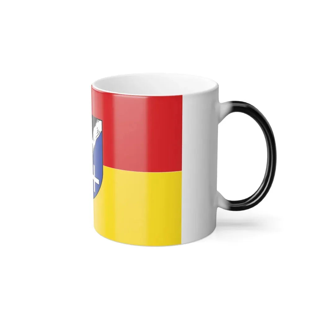 Flag of Rhein Pfalz Kreis Germany - Color Changing Coffee Mug - Go Mug Yourself