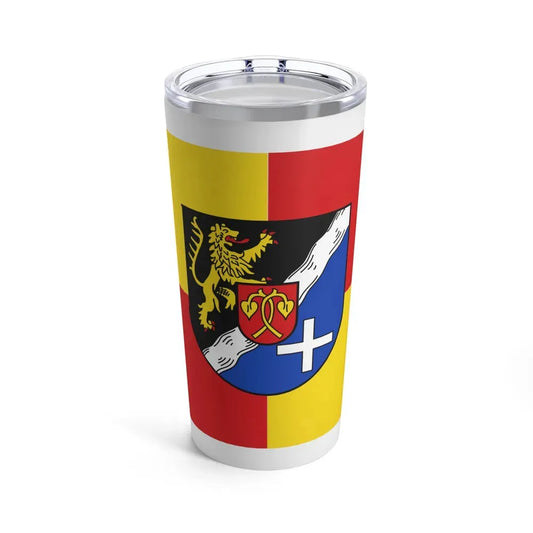 Flag of Rhein Pfalz Kreis Germany - Tumbler 20oz 20oz - Go Mug Yourself