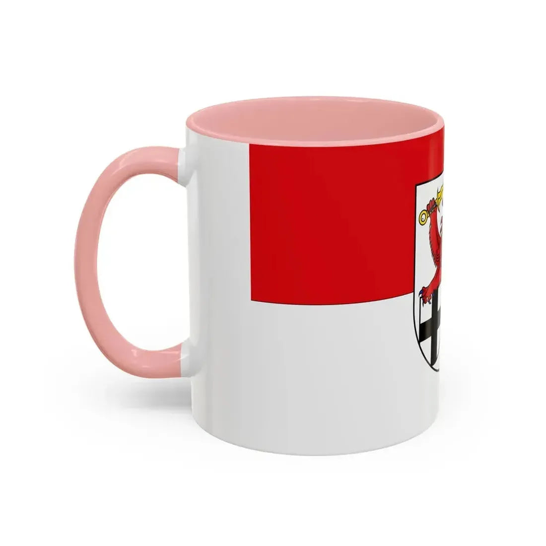 Flag of Rhein Sieg Kreis Germany - Accent Coffee Mug - Go Mug Yourself