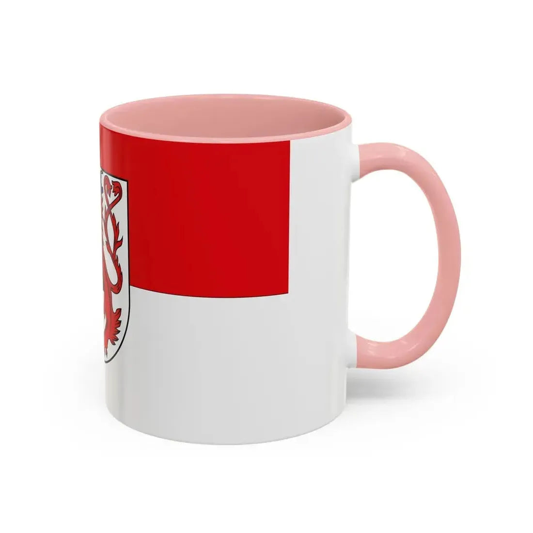 Flag of Rhein Sieg Kreis Germany - Accent Coffee Mug - Go Mug Yourself