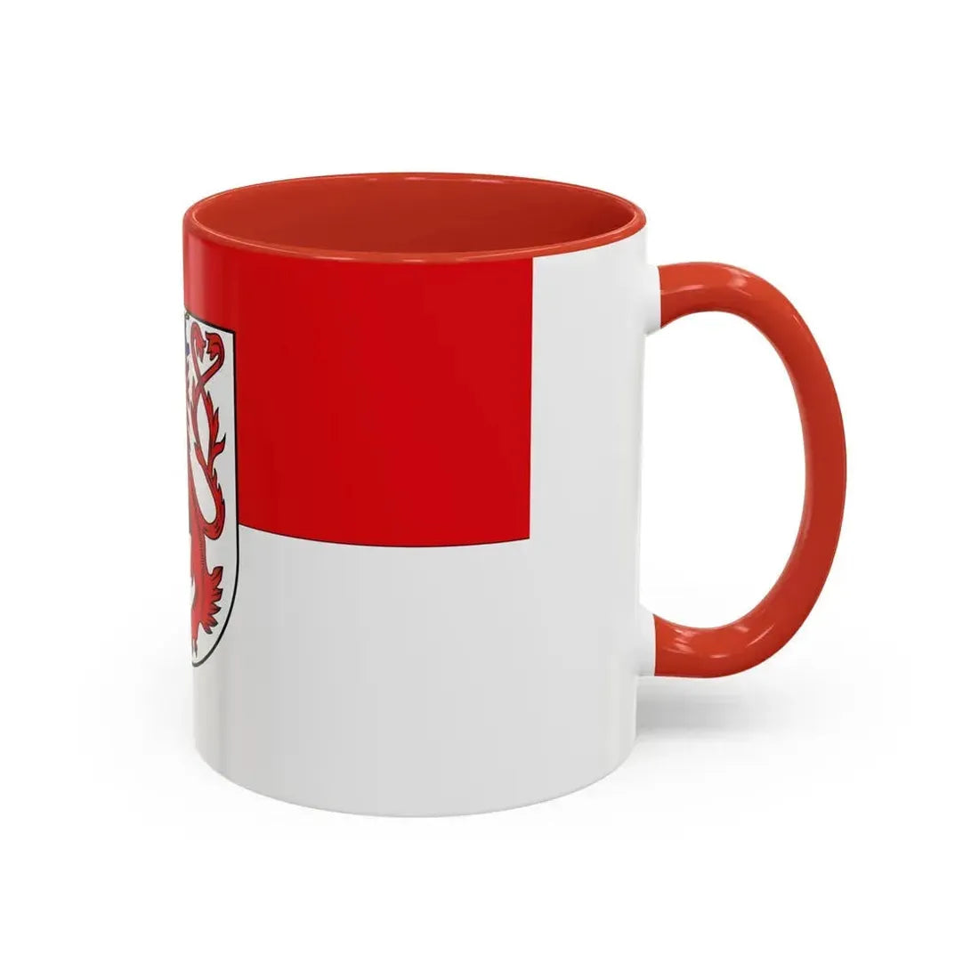 Flag of Rhein Sieg Kreis Germany - Accent Coffee Mug - Go Mug Yourself