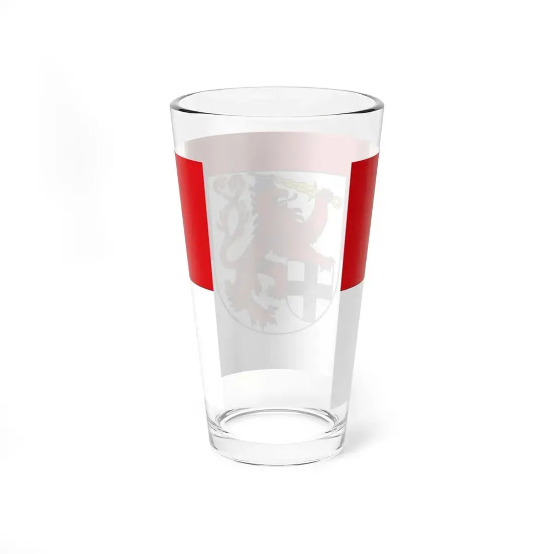 Flag of Rhein Sieg Kreis Germany - Pint Glass 16oz - Go Mug Yourself