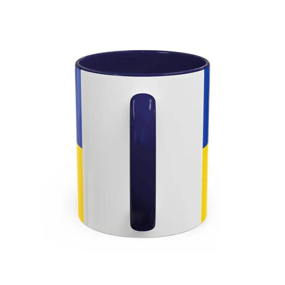 Flag of Rheingau Taunus Kreis Germany - Accent Coffee Mug - Go Mug Yourself