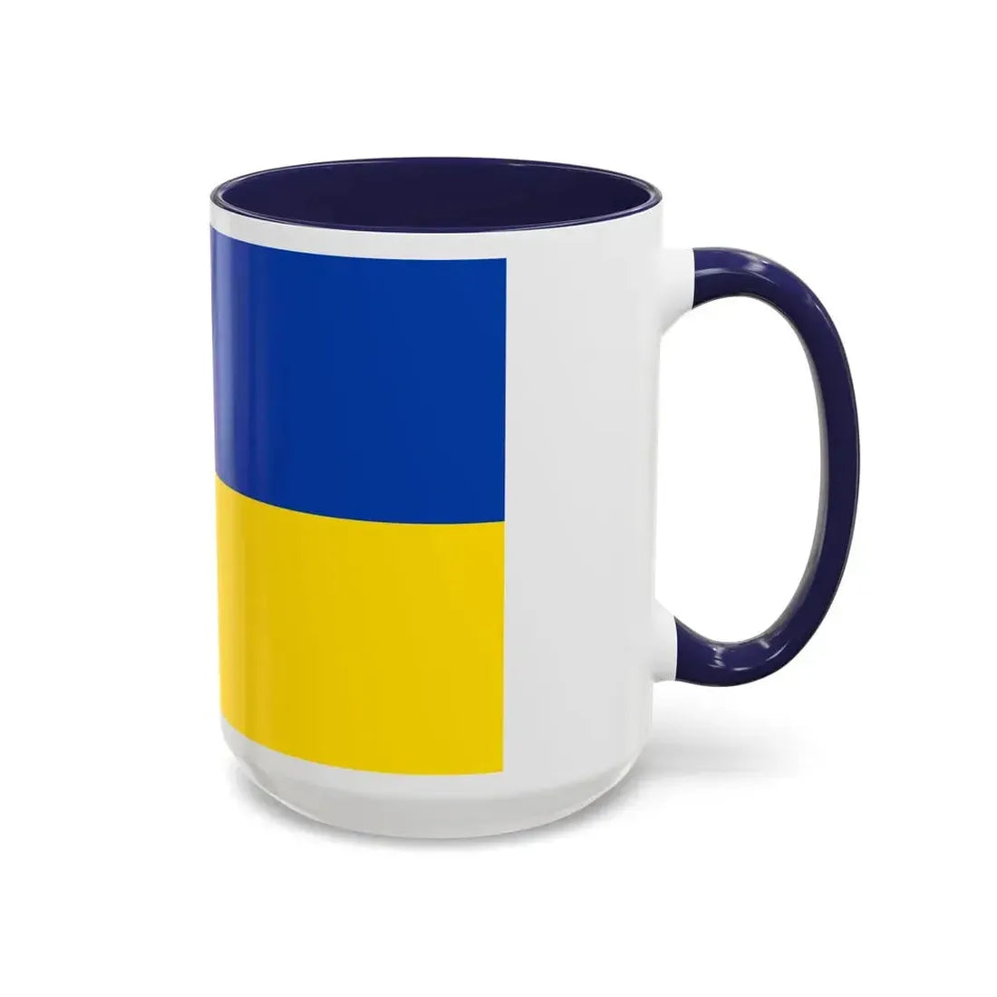 Flag of Rheingau Taunus Kreis Germany - Accent Coffee Mug - Go Mug Yourself
