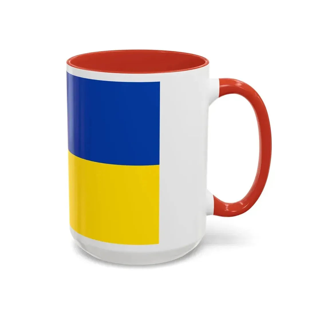 Flag of Rheingau Taunus Kreis Germany - Accent Coffee Mug - Go Mug Yourself
