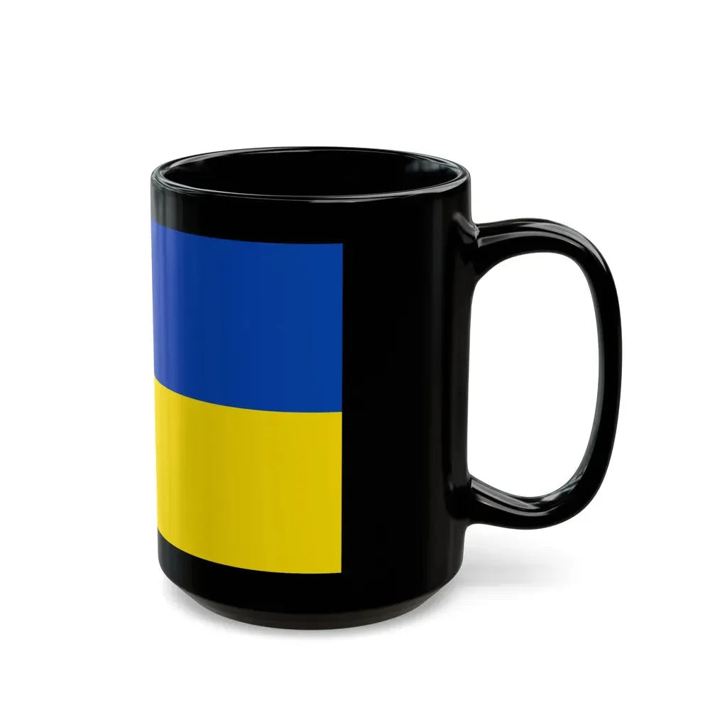 Flag of Rheingau Taunus Kreis Germany - Black Coffee Mug - Go Mug Yourself