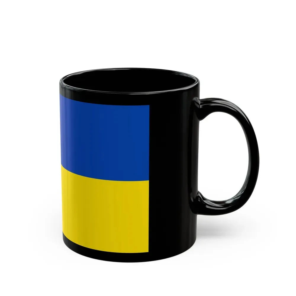 Flag of Rheingau Taunus Kreis Germany - Black Coffee Mug - Go Mug Yourself